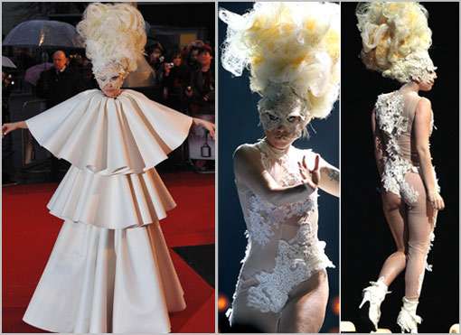 Lady Gaga pays tribute to Alexander Mcqueen with performance and also outfit 